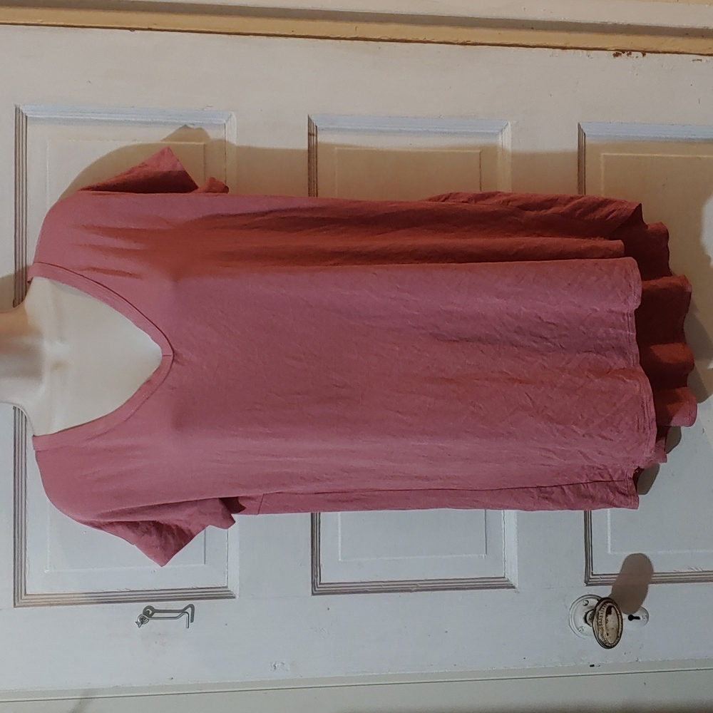 Shop Basic Short Sleeve Tunic Dress M